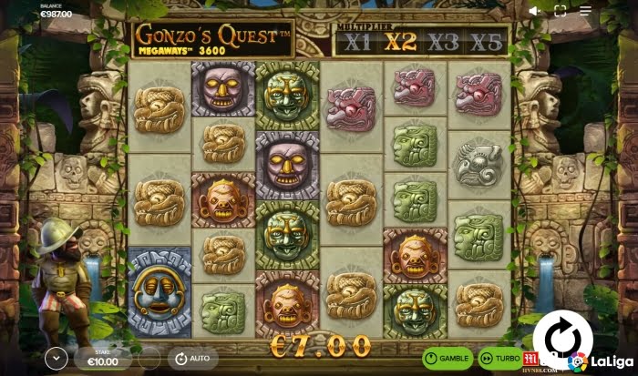 เกมสล็อตที่ดีที่สุดอันดับ 10: Gonzo’s Quest Magaways - อัตรา RTP 96.23%